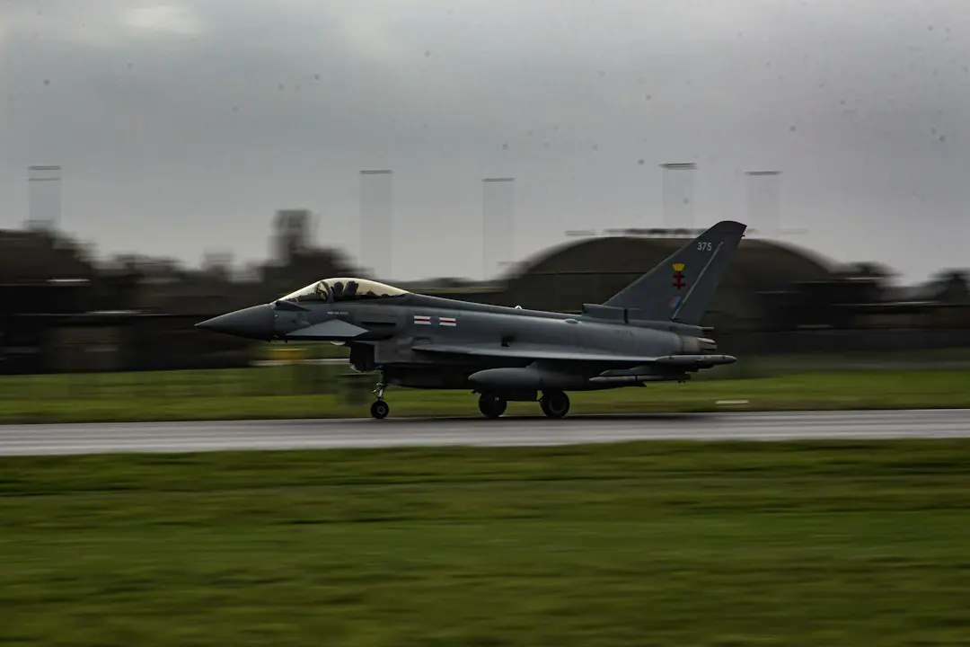 RAF Typhoon‑uri în luptă: protecția orașelor saudite de atacurile Houthi